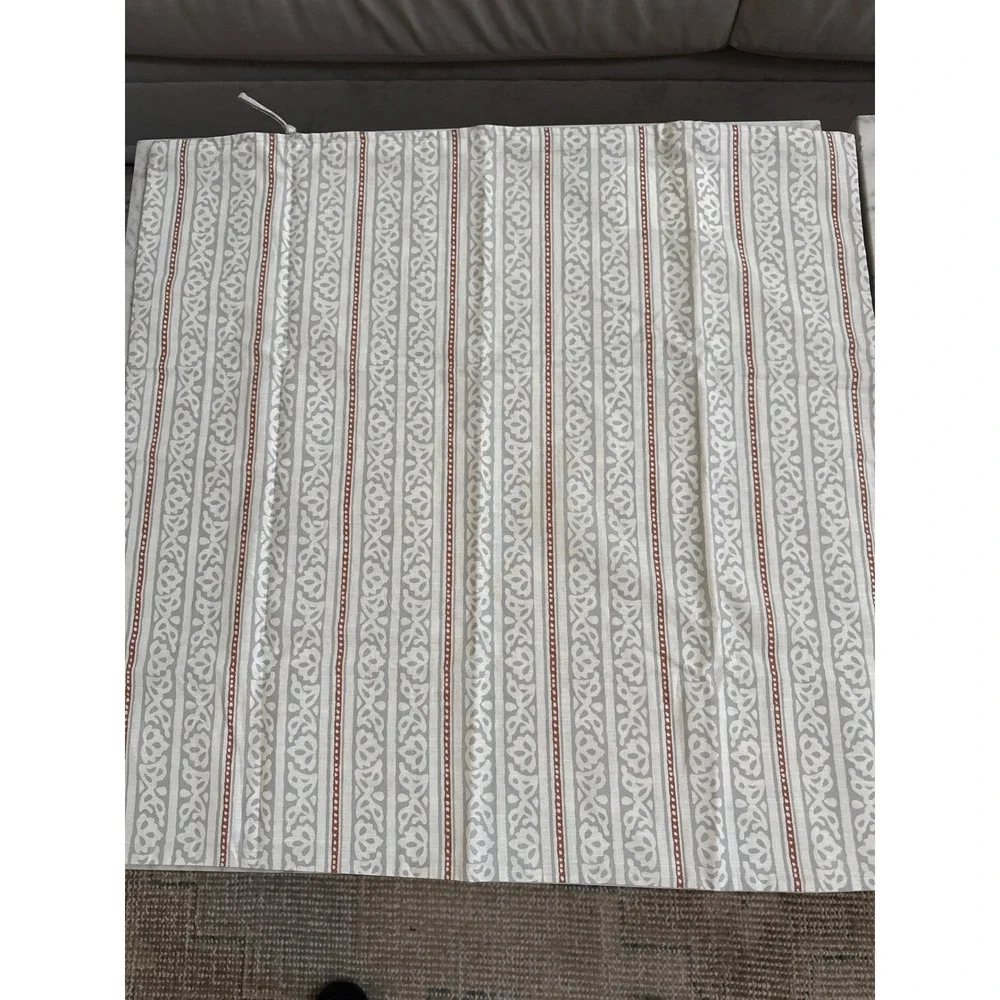 Pottery Barn Dot Medallion Reversible Euro Sham Sea Glass Cotton 26x26
